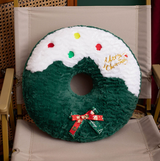 Snowy Christmas Wreath / 40 cm