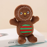 Striped Gingerbread Hanging Ornament / 15 cm